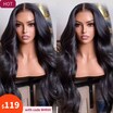 13x4 Pre-Everything Frontal Wig Pre Cut Ear to Ear Lace Body Wave Wigs with Pre-Bleached Knots and Pre-Plcuked Hairline