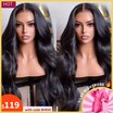  13x4 Pre-Everything Frontal Wig Pre Cut Ear to Ear Lace Body Wave Wigs with Pre-Bleached Knots and Pre-Plcuked Hairline