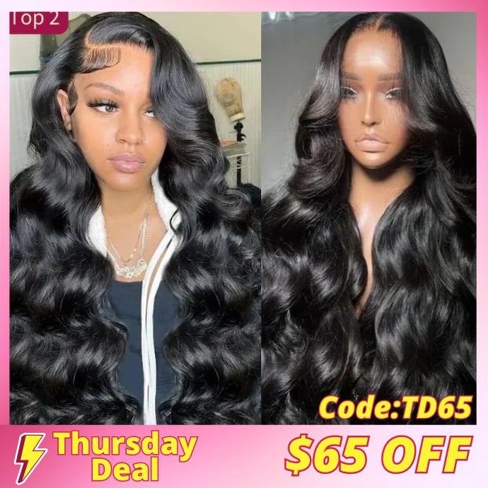  Pre Bleached ByeBye Knots Pre Cut Transparent Lace Closure Body Wave Put on and Go Glueless Wigs