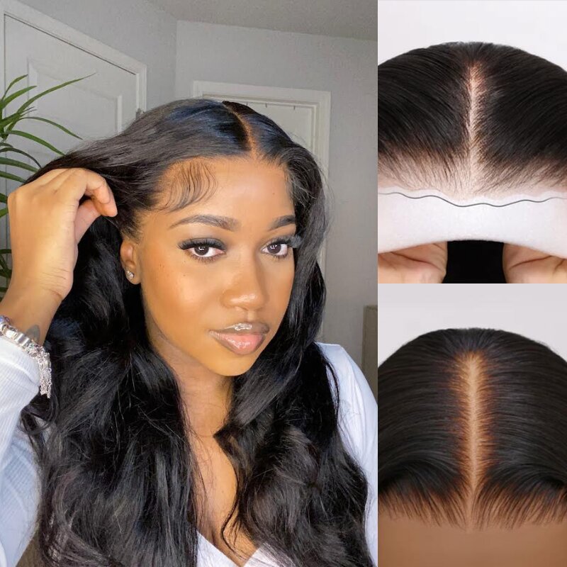 Beautyforever Body Wave Bye Bye Knots Wig Pre-Everything Invisible Knots Wig Put on and Go Glueless Lace Wigs