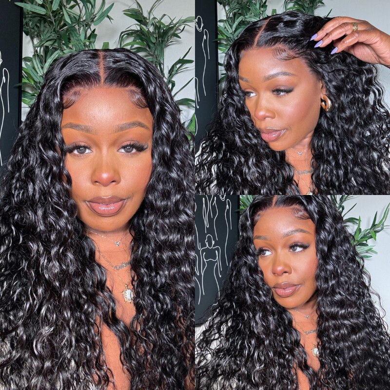 Beautyforever Put On And Go Glueless Wigs Water Wave Bye Bye Knots Wigs