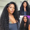 Flash Sale Pre Bleached Bye Bye Knots Wig 7x5 Pre Cut Lace Put on and Go Glueless Water Wave Wigs