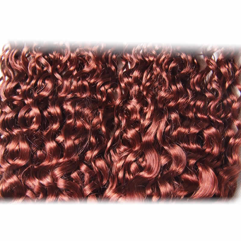  Color 33 Curly Indian Human Hair