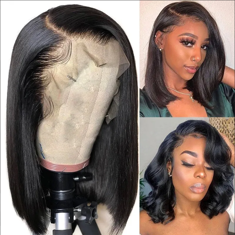 Frontal wig without outlet glue