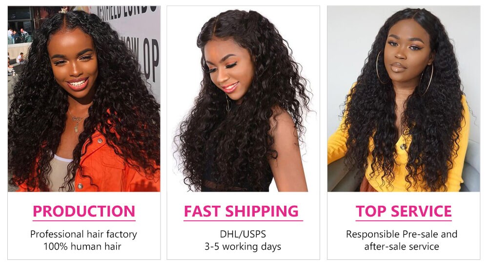 curly hair 13x4 lace closure