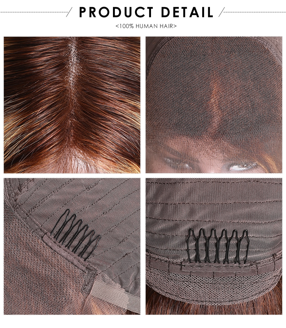 Highlights Color 13x4 Straight Lace Front  Wigs