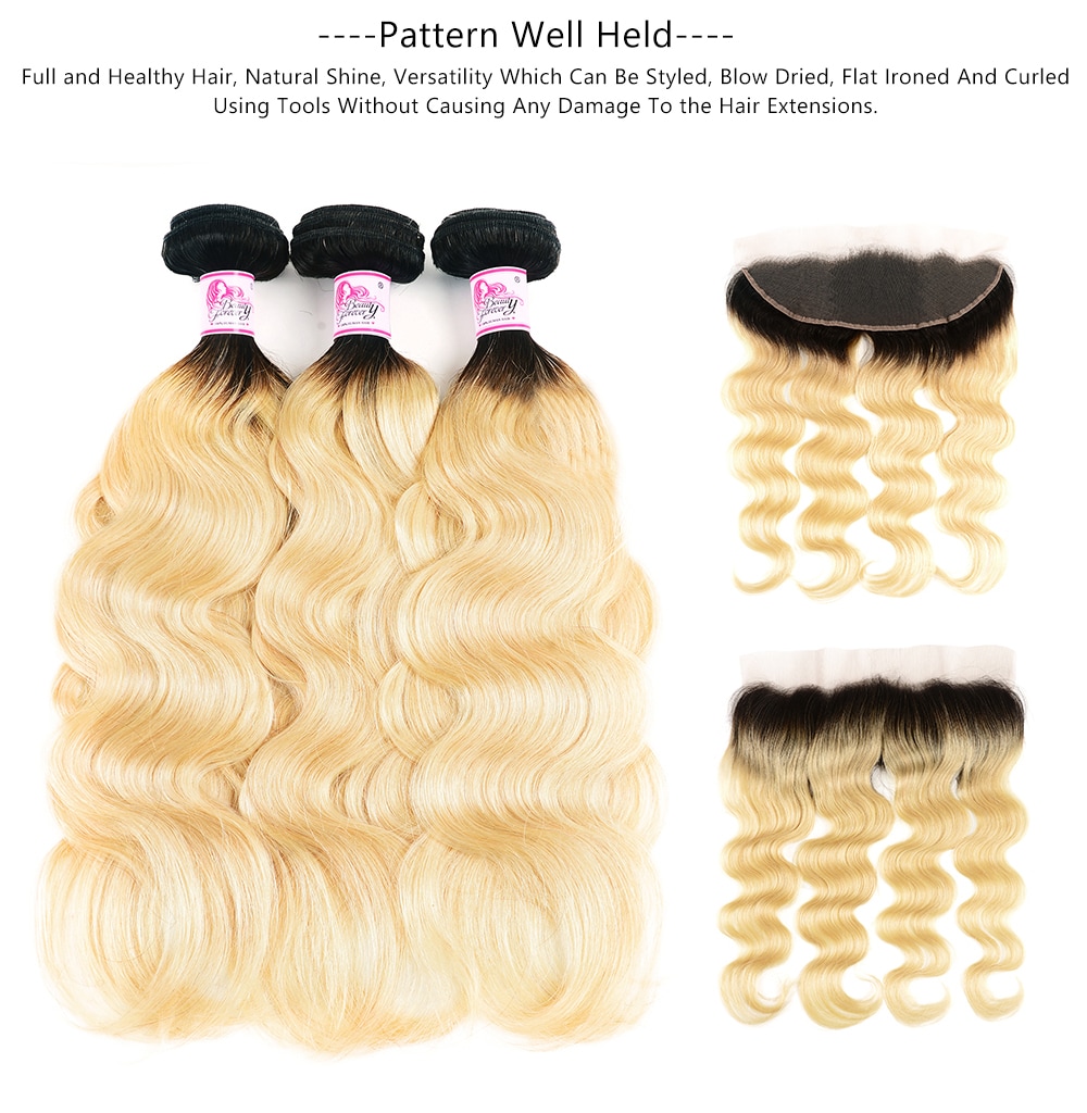 Body wave 1b-613 lace frontal