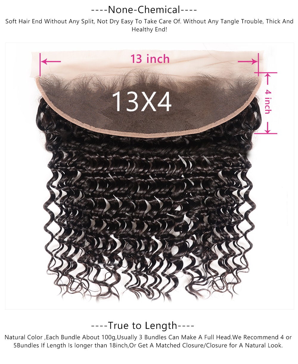 deep wave lace frontal