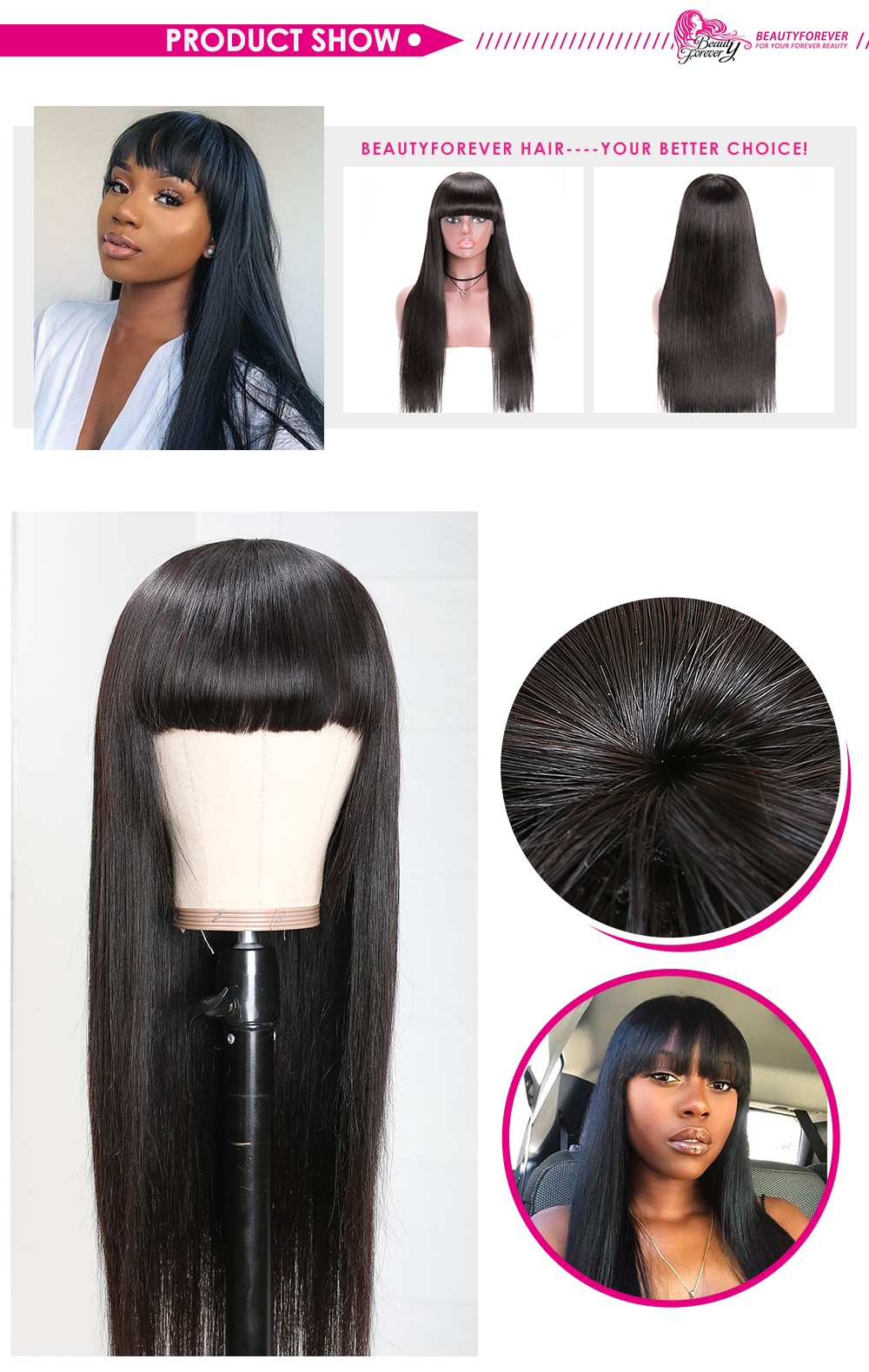 Straight Lace Front Wigs