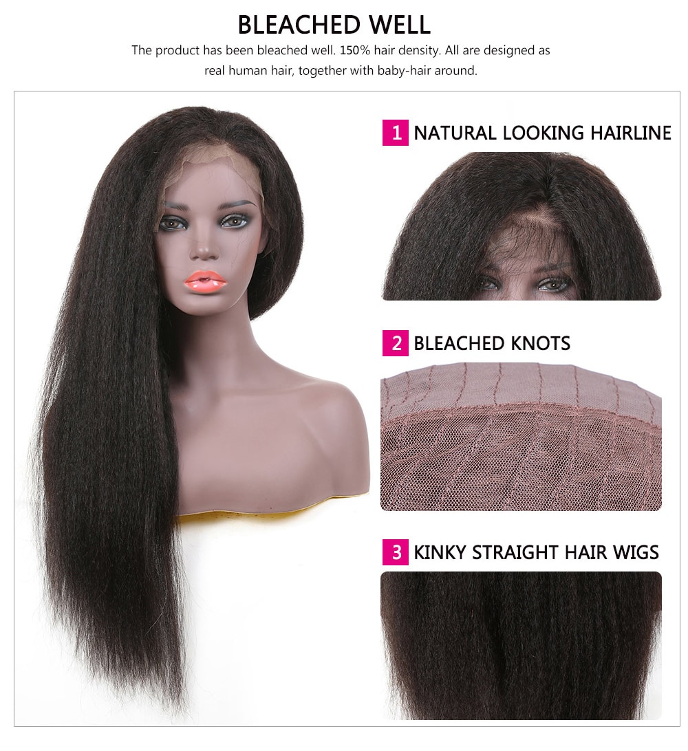 Best Kinky Straight Lace Front Wig