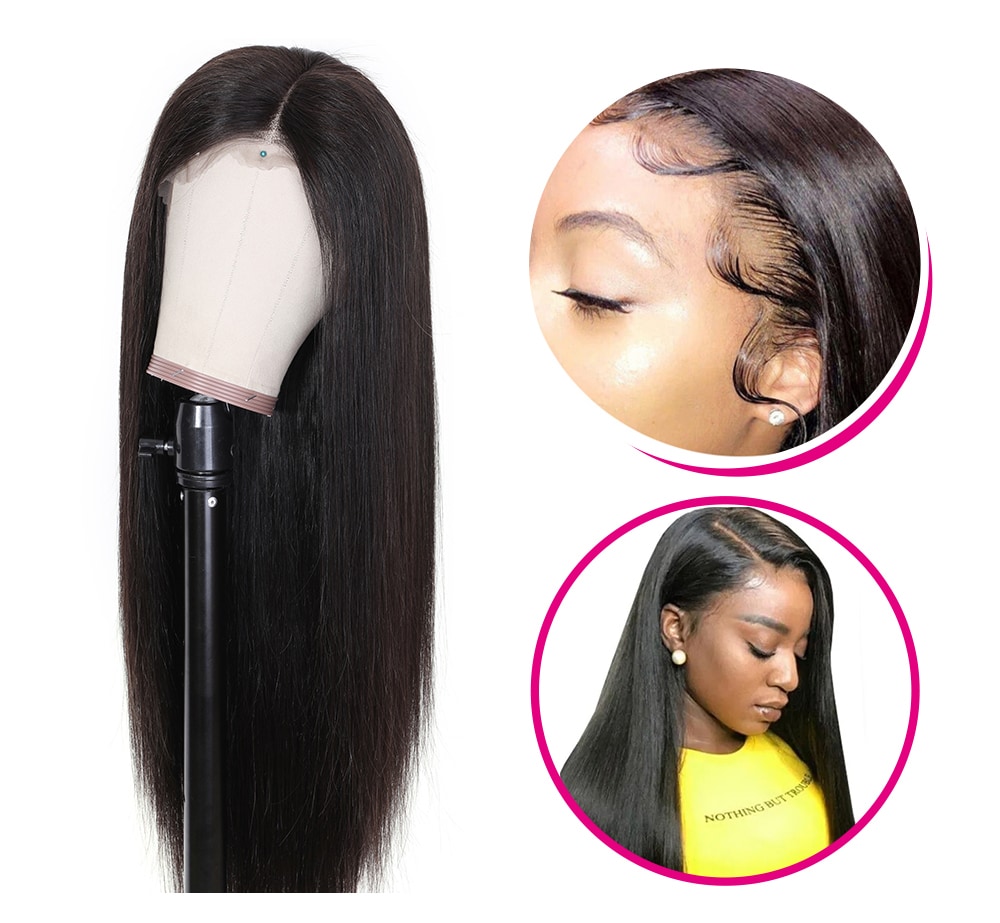 Best Quality Long Straight Human Hair Wigs