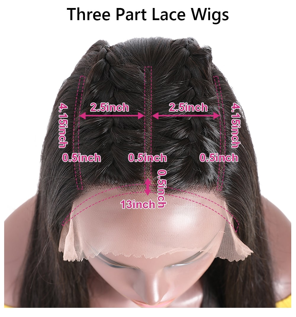 TL27 Color Part Lace Wigs