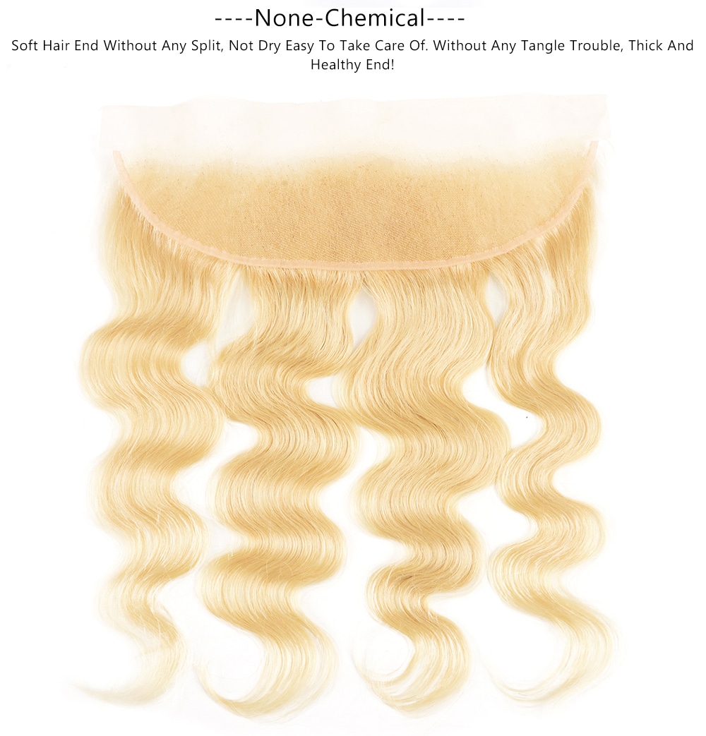 Body Wave 613 Blonde  With Human Hair