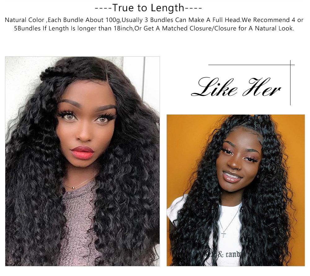 New Loose water wave human hair wave
