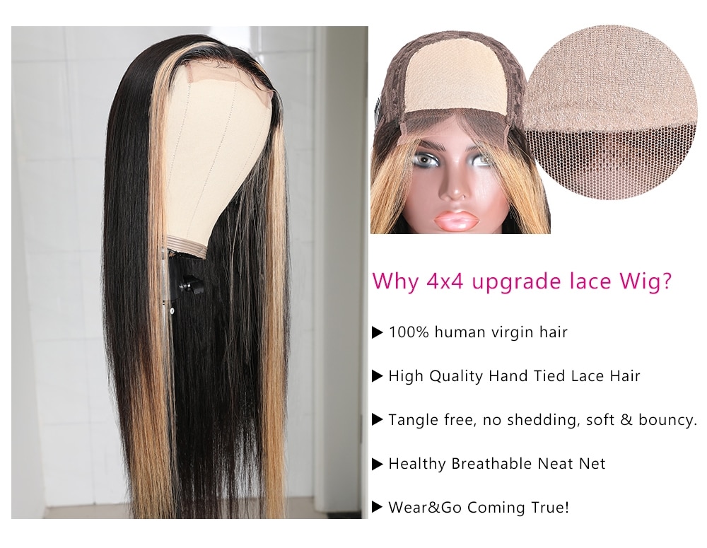TL27 Color Middle Part Lace Wigs
