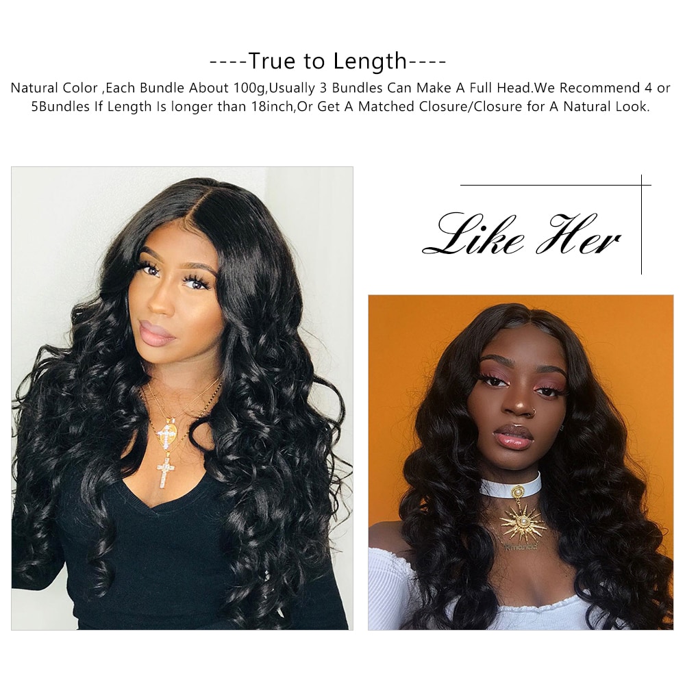 loose wave lace frontal with bundles